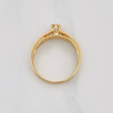Anillo Solitario 2.6g / T6 1/2 Oro Amarillo 18K
