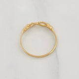 Anillo Infinito 1.2g / T7 3/4 Oro Amarillo 18K