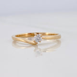 Anillo Solitario 1.7g / T5 1/2 Oro Amarillo 18K