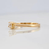 Anillo Solitario 1.6g / T5 1/2 Oro Amarillo 18K