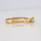 Anillo Solitario 1.95g / T6 3/4 Oro Amarillo 18K