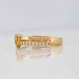 Anillo Corazon M 2.55g / T7 Oro Amarillo 18K