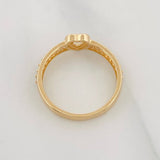 Anillo Corazon M 2.55g / T7 Oro Amarillo 18K