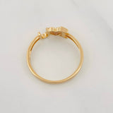 Anillo I Love You 1.95g / T7 Oro Amarillo 18K
