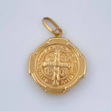 Dije San Benito 1.25gr / 2.6cm / Oro Amarillo 18K $