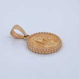 Dije San Benito 4.25gr / 2.9cm / Oro Amarillo 18K $