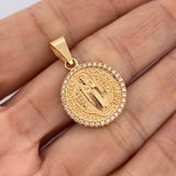 Dije San Benito 4.25gr / 2.9cm / Oro Amarillo 18K $