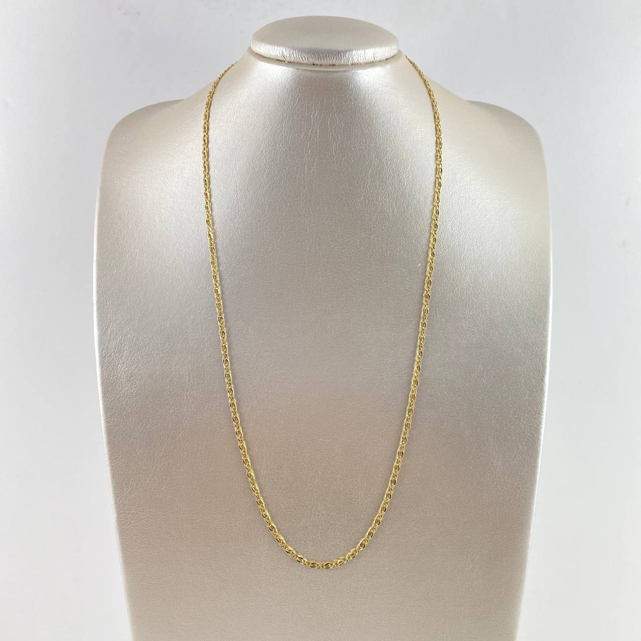 Cadena Lumachina 7.55gr / 60cm / 3.4mm Oro Amarillo +3 *