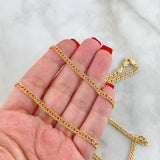 Cadena Garibaldi 5.95gr / 60cm / 3.4mm Oro Amarillo +3 ©
