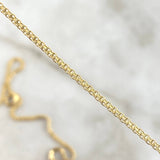 Cadena China 2.25gr / 40cm / 1.5mm Oro Amarillo +1 *