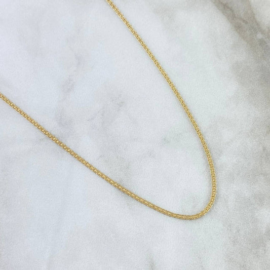Cadena China 2.5gr / 45cm / 1.5mm Oro Amarillo +1 *