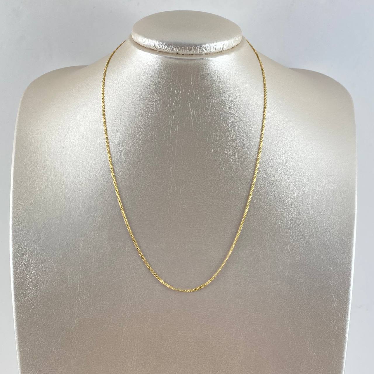 Cadena China 2.45gr / 50cm / +1 Oro 18K *