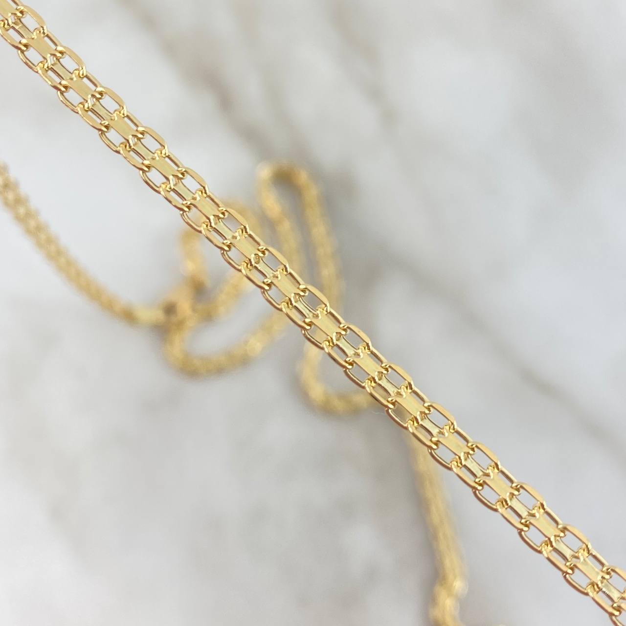 Cadena China 4.4gr / 45cm / 3.2mm Oro Amarillo +0 18K
