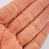 Set Veneciana + Redondo Esmeralda 1.15gr / 45cm / 0.46mm Oro Amarillo 18K &