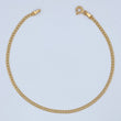 Pulso Cubano 1.05gr / 20cm / 1.9mm Oro Amarillo +1 $