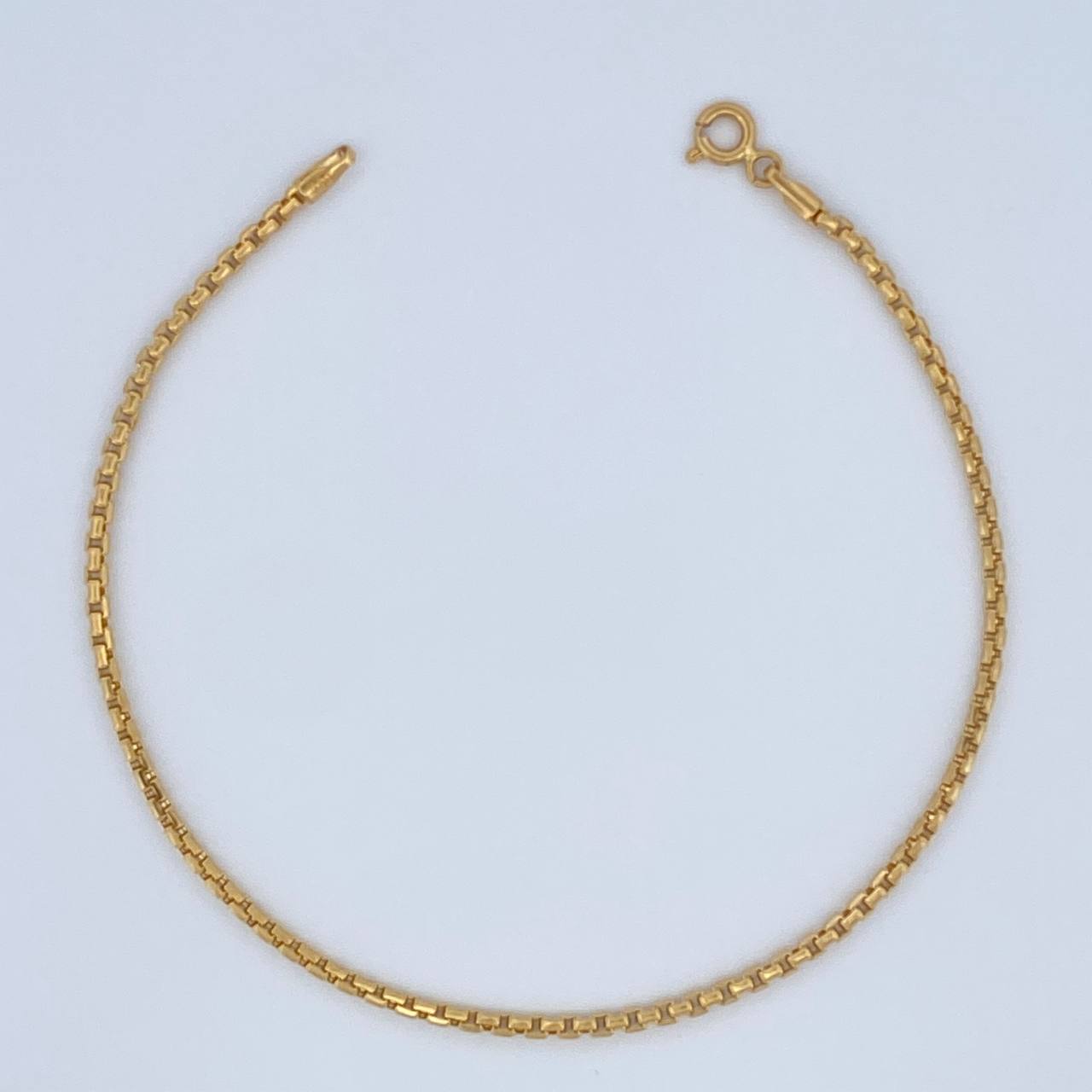 Pulso Veneciano 2.6gr / 20cm / 1.5mm Oro Amarillo +3 18K $