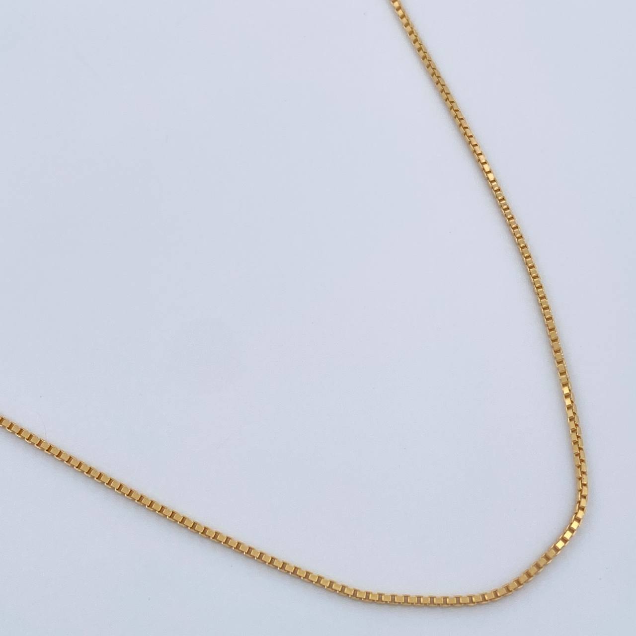 Cadena Veneciana 1.75gr / 45.4cm / 0.7mm Oro Amarillo +3 18K %