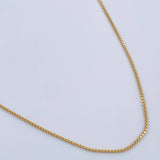 Cadena Veneciana 1.75gr / 45.4cm / 0.7mm Oro Amarillo +3 18K %
