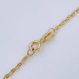 Cadena Marinera 2.1gr / 60cm / 2mm Oro Amarillo +3 18K $