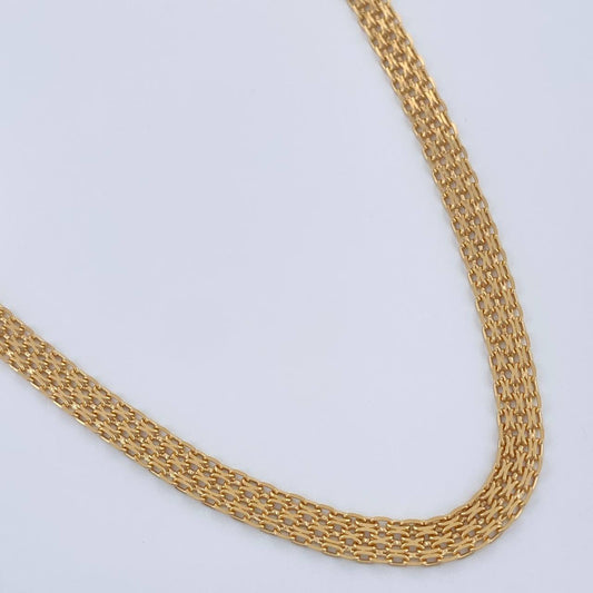 Cadena China 13.55gr / 60.3cm / 1.6mm Oro Amarillo +1 18K $