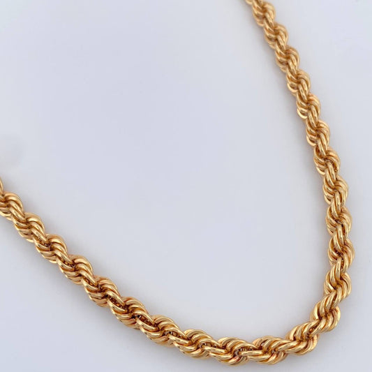 Cadena Lazo 17.6gr / 70.6cm / 2mm Oro Amarillo +3 18K $