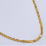 Cadena Sedusa 2.3gr / 50.2cm / 2.06mm Oro Amarillo +3 18K %