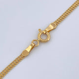 Cadena Sedusa 2.25gr / 50cm / 2.15mm Oro Amarillo +3 18K $