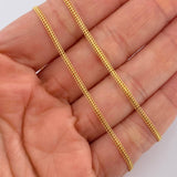 Cadena Sedusa 2.3gr / 50.2cm / 2.06mm Oro Amarillo +3 18K %