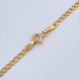 Cadena Cubana 2.85gr / 50cm / 1.7mm Oro Amarillo +1 18K $