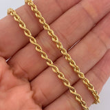 Cadena Lazo 7.4gr / 60.2cm / 3.07mm Oro Amarillo +3 18K $