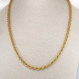 Cadena Lazo 7.4gr / 60.2cm / 3.07mm Oro Amarillo +3 18K $