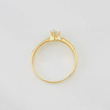 Anillo Solitario 1.95g / T8 Oro Amarillo 18K