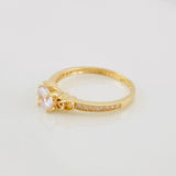 Anillo Solitario 2.25g / T6 1/4 Oro Amarillo 18K