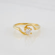 Anillo Olas 2.35g / T5 1/4 Oro Amarillo 18K