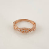 Anillo Olas 3g / T7 3/4 Oro Rosa 18K