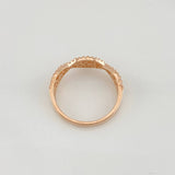 Anillo Olas 3g / T7 3/4 Oro Rosa 18K