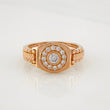 Anillo Marco Circular 6.9g / T10 3/4 Oro Rosa 18K