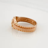 Anillo Marco Circular 6.9g / T10 3/4 Oro Rosa 18K