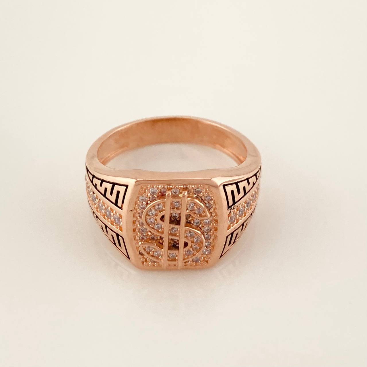 Anillo Oso Ts 9.3g / T10 1/4 Oro Rosa 18K