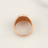 Anillo Oso Ts 9.3g / T10 1/4 Oro Rosa 18K