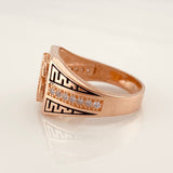 Anillo Oso Ts 9.3g / T10 1/4 Oro Rosa 18K