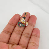 Dije Pato Inspirado 3.45g / 3cm Tres Oros 18K