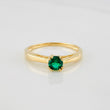 Anillo Solitario 2.15g / T7 1/4 Oro Amarillo 18K