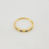 Anillo Churumbela 1.4g / T7 Oro Amarillo 18K