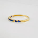 Anillo Argolla Churumbela 1.2g / T6 1/4 Oro Amarillo 18K