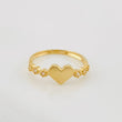 Anillo Corazon 1.5g / T5 1/2 Oro Amarillo 18K