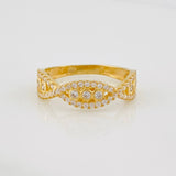 Anillo Olas 2.8g / T6 1/4 Oro Amarillo 18K