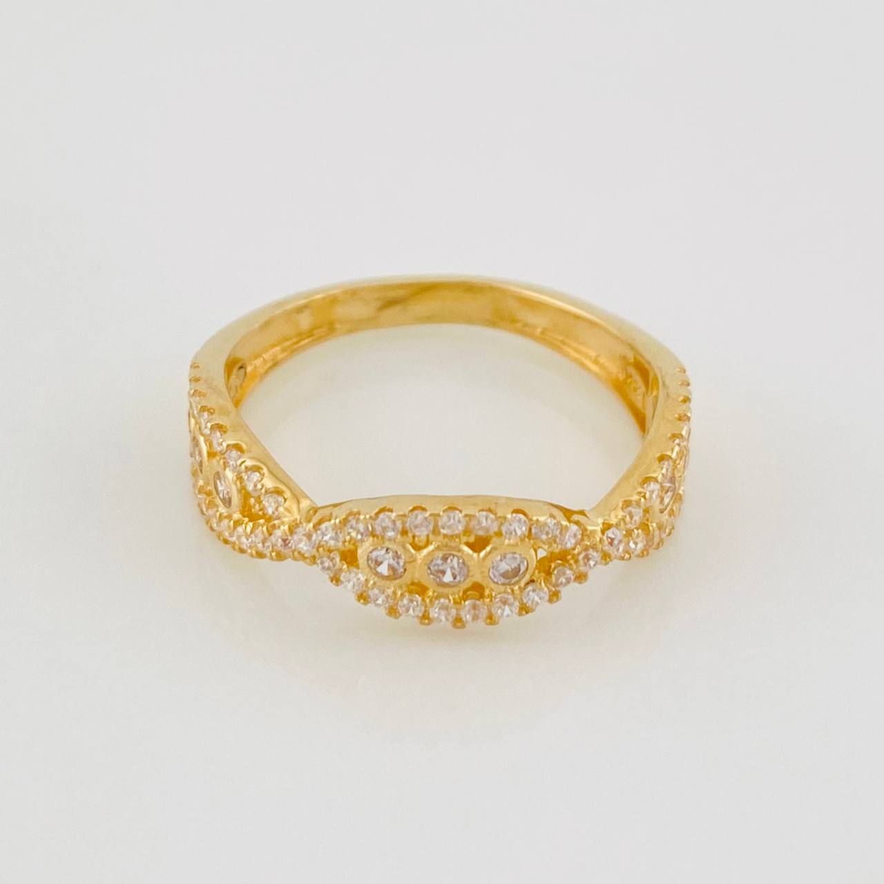 Anillo Olas 2.8g / T6 1/4 Oro Amarillo 18K