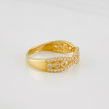 Anillo Olas 2.8g / T6 1/4 Oro Amarillo 18K
