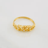 Anillo 15s 2.45g / T7 3/4 Oro Amarillo 18K